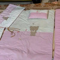 روتختی کودک ترک ۵تیکه همراه با گارد تخت نوزاد