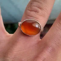 انگشتر نقره عقیق یمن