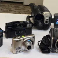 دوربین عکاسی و فیلم برداری اصل ژاپن JVC Nikon Cano