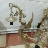 لوستر برنز ده شاخه بزرگ