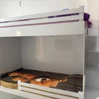 تخت دو طبقه|تخت و سرویس خواب|گلبهار, شهر جدید گلبهار|دیوار