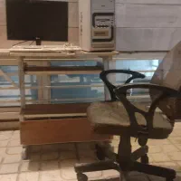 مانیتور ۱۹ اینچ ال جی ومیزوصندلی چرخان|رایانه رومیزی|کرمانشاه, |دیوار