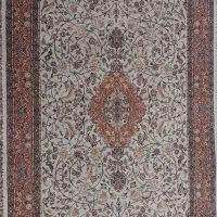 فرش ماشینی خاطره کاشان طرح کریستال