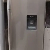 یخچال دوقلو استیل سایز بزرگ سالم در حد و نه کشو