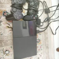 پلی استیشن 2 سونی با دو دسته