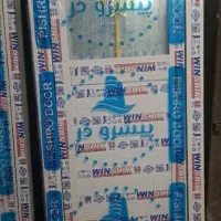 درب سرویس و حمام یو پیوسی دوجداره|مصالح و تجهیزات ساختمان|جم, |دیوار