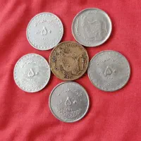 حراج سکه های قدیمی جمهوری و پهلوی|کلکسیون سکه، تمبر، اسکناس|بافق, |دیوار