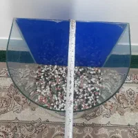 آکواریوم خم نیم دایره نیم گرد همراه پمپ هوا|ماهی|گلستان (تهران), |دیوار