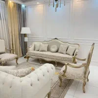 مبل لوئیز/مبل چکی ۶ماهه /مبلمان نهارخوری