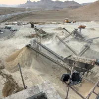 نیازمند اپراتور معدن شن و ماسه و یا با اکیپ