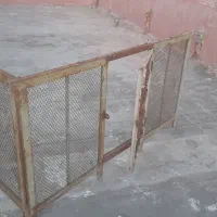 قفس مرغ و یا کبوتر و هر پرنده ای بصورت نصب ثابت