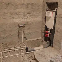 لوله کشی ساختمان اب وفاضلاب|خدمات پیشه و مهارت|میناب, |دیوار