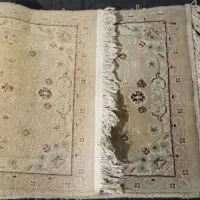 فرش کوچک پادری کرم رنگ ماشینی،تمیز و سالم|پادری|تهران, ستارخان|دیوار