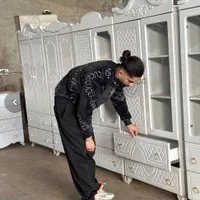 کمد لباس و ویترین مدل بیضی(خوران چوب)