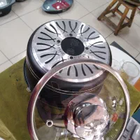 قابلمه ساعت ۱۶داخل گرانیت اصل دوسال تعویض|ظروف پخت‌وپز|گرگان, |دیوار