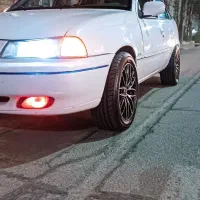 رینگ و لاستیک  فقط چند ماه زیر ماشین بوده