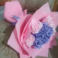 دسته گل رمانی|گل مصنوعی|شاندیز, |دیوار