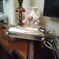 رومیزی قدیمی سوفله خوری|کلکسیون اشیاء عتیقه|قم, پردیسان|دیوار