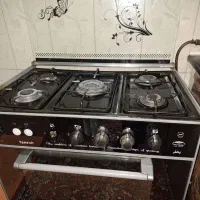 گاز طرح فر مشکی لعابی