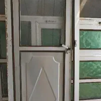 درب آلومینیومی به همراه چهار چوب