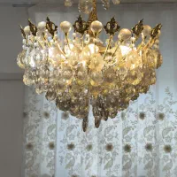 لوستر برنجی