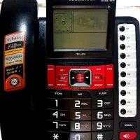 دو عدد تلفن رو میزی در حد نو تکنو تل  و  چینو