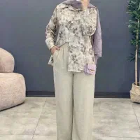 ست‌‌ابرنگی|لباس|قم, نخودی|دیوار