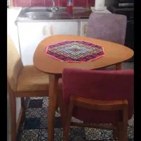 میز سه نفره|میز و صندلی غذاخوری|مشهد, جاهد شهر|دیوار