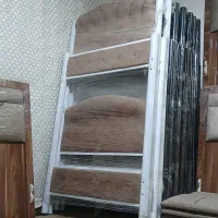 تخت خواب دو طبقه فلزی عمده و خرده|تخت و سرویس خواب|تبریز, |دیوار