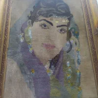 تابلو فرش دستبافت قدیمی