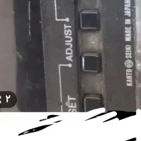ساعت ژاپنی اصلی،رنگ زمینه سبزخوش،رنگ
