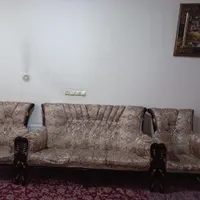 مبل ۷ نفره با جلو مبلی و دو عدد عسلی|مبلمان خانگی و میز عسلی|خرمدره, |دیوار