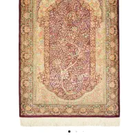 تابلو فرش دستبافت نو - بافت قم عزتی