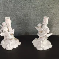 شمعدان دو فرشته لمونژ