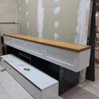 میز تلویزیون مدل نئوکلاسیک طرح لاکچری