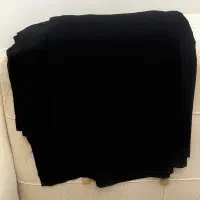 پارچه چادر مشکی کرپ ساده نو