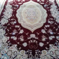 ۲ عددفرش ۱۲متری زرشکی تمیز سالم