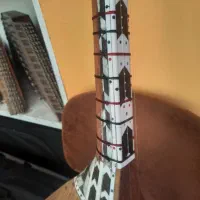 دوتار کاسه بزرگ|سازهای سنتی|بردسکن, |دیوار