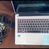 لپ تاپ acer v5 رم ۶ هارد ssd تاچ اسکرین corei5