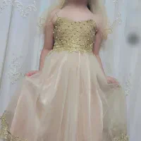 لباس عروس بچه گانه.