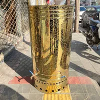 سماور گازی هیئتی مسجدی ۲۰۰ لیتری استیل