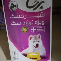 شیرخشک و پستانک مخصوص سگ