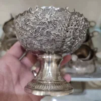 دو ست چایخوری نقره کامل تمام قلم اصفهان دستساز|جواهرات|تهران, نیروی هوایی (پیروزی)|دیوار