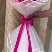 دسته گل روبانی|گل مصنوعی|جوانرود, |دیوار