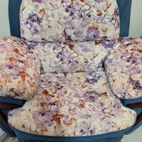 مبل هفت نفره رنگ شاد کاملا راحتی تر تمیز|مبلمان خانگی و میز عسلی|چابهار, |دیوار