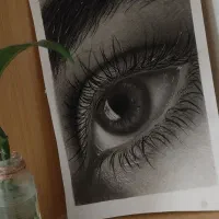 سفارش نقاشی سیاه قلم|تابلو، نقاشی، عکس|قم, شهرک قدس|دیوار