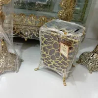 سطل جا دستمال برنز دکوری برنز کنار سالنی برنزی|صنایع دستی و سایر لوازم تزئینی|قم, چهل درخت|دیوار