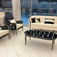 مبل مشکی طلایی شرایط ویژه|مبلمان خانگی و میز عسلی|قزوین, |دیوار