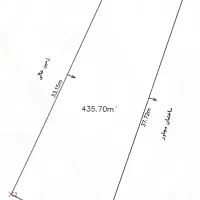 ۴۳۵ متر زمین فوق استثنایی زیر قیمت
