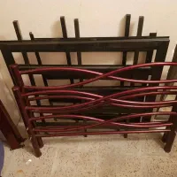 ۵عددتخت یک نفره فلزی با کفی